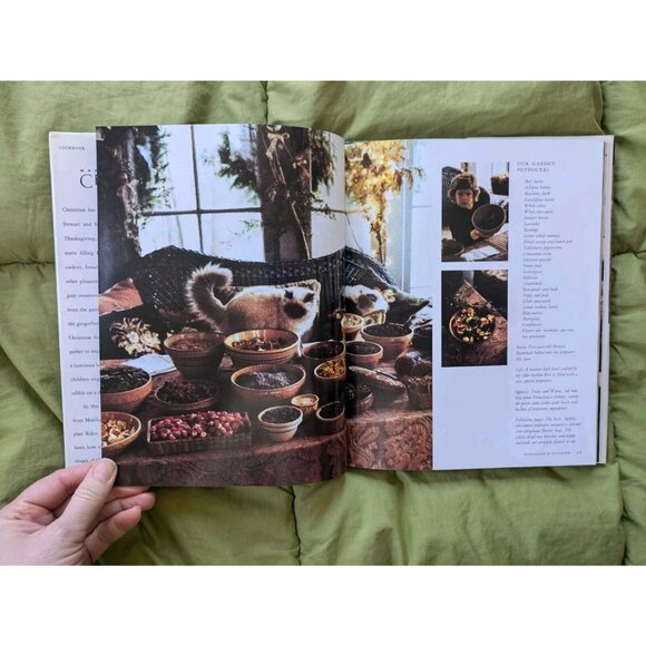 Martha Stewart's CHRISTMAS Vintage 1989 Book - Entertaining 1st Ed Hardcover EUC - Picture 16 of 16